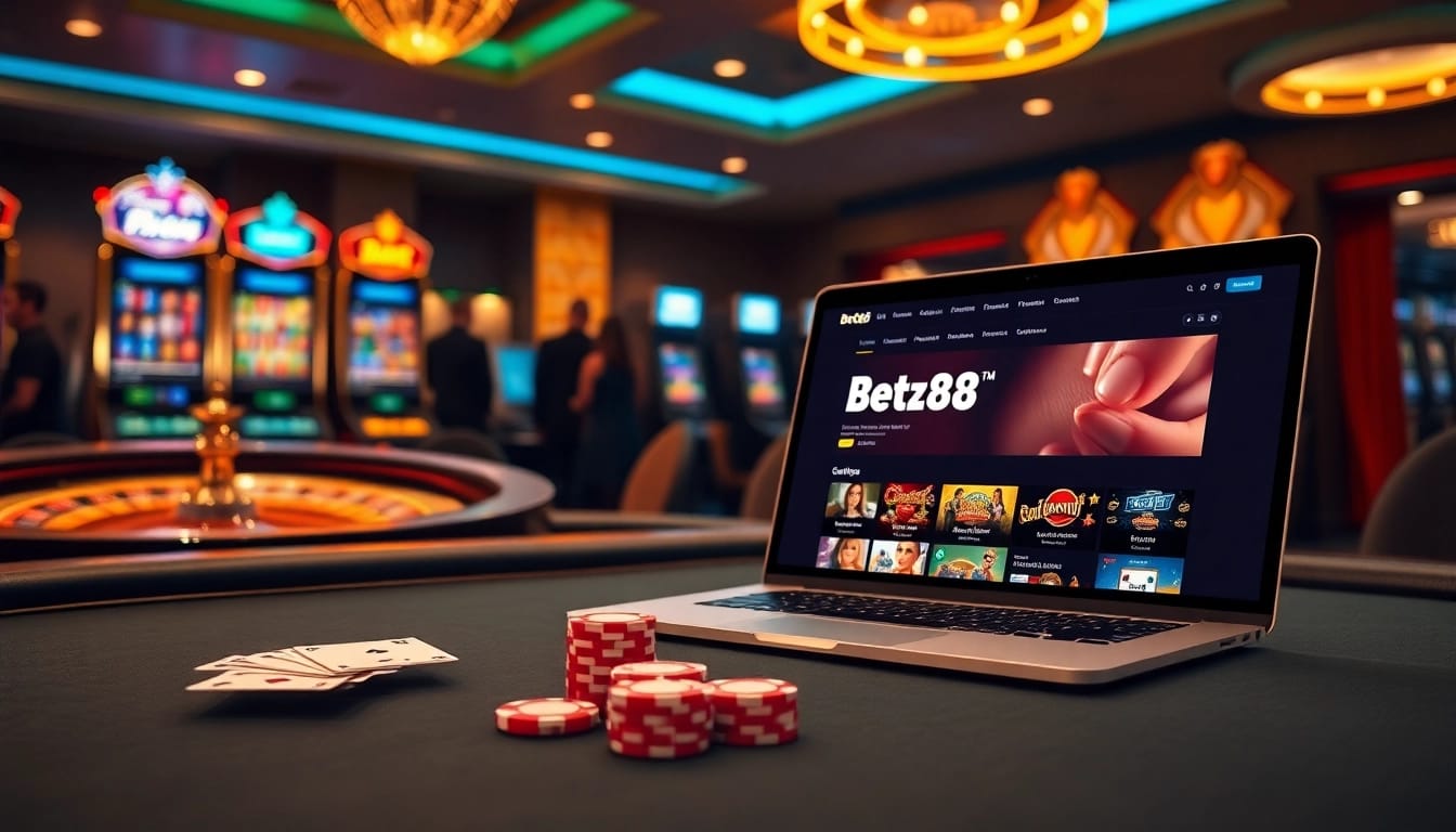 Experience the thrill of gaming at https://bet88.talk/ with luxurious poker tables and exciting slots.