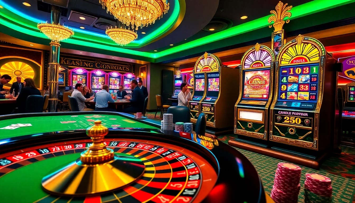 Experience C168's vibrant casino atmosphere with engaged players and exciting games.