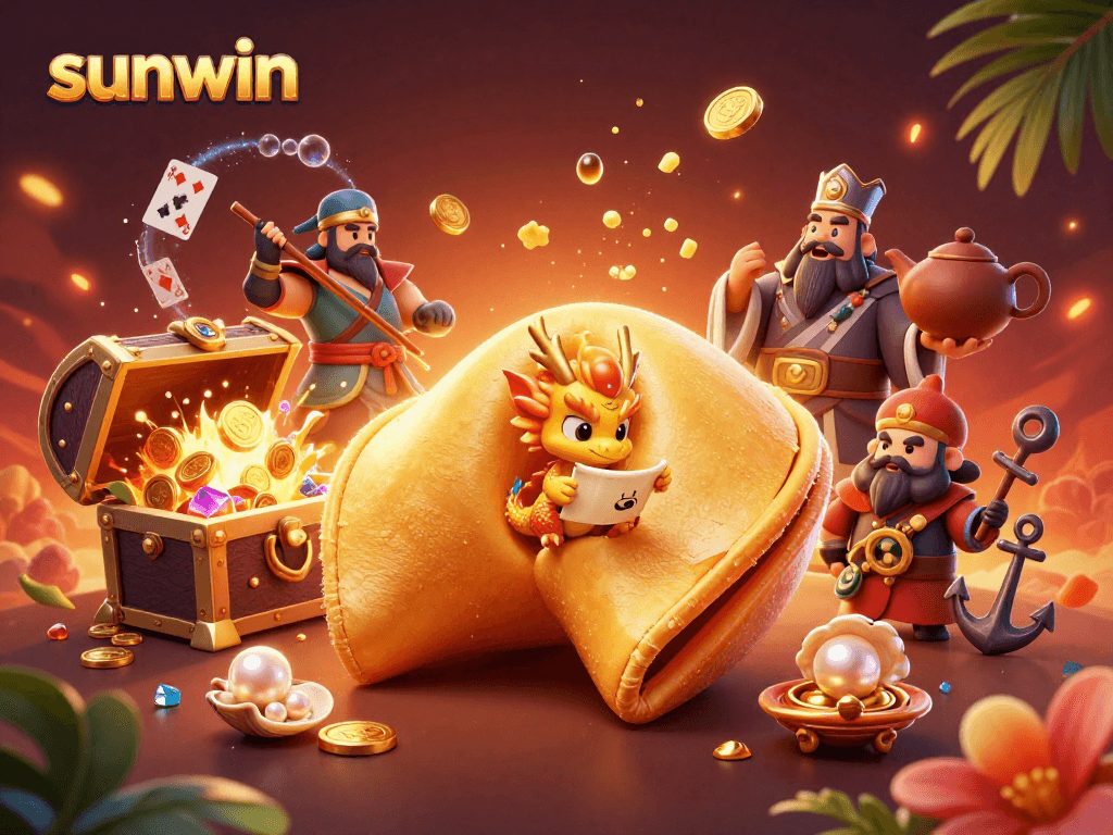 Experience the excitement of sunwin with dynamic gaming action among riches and vibrant characters.