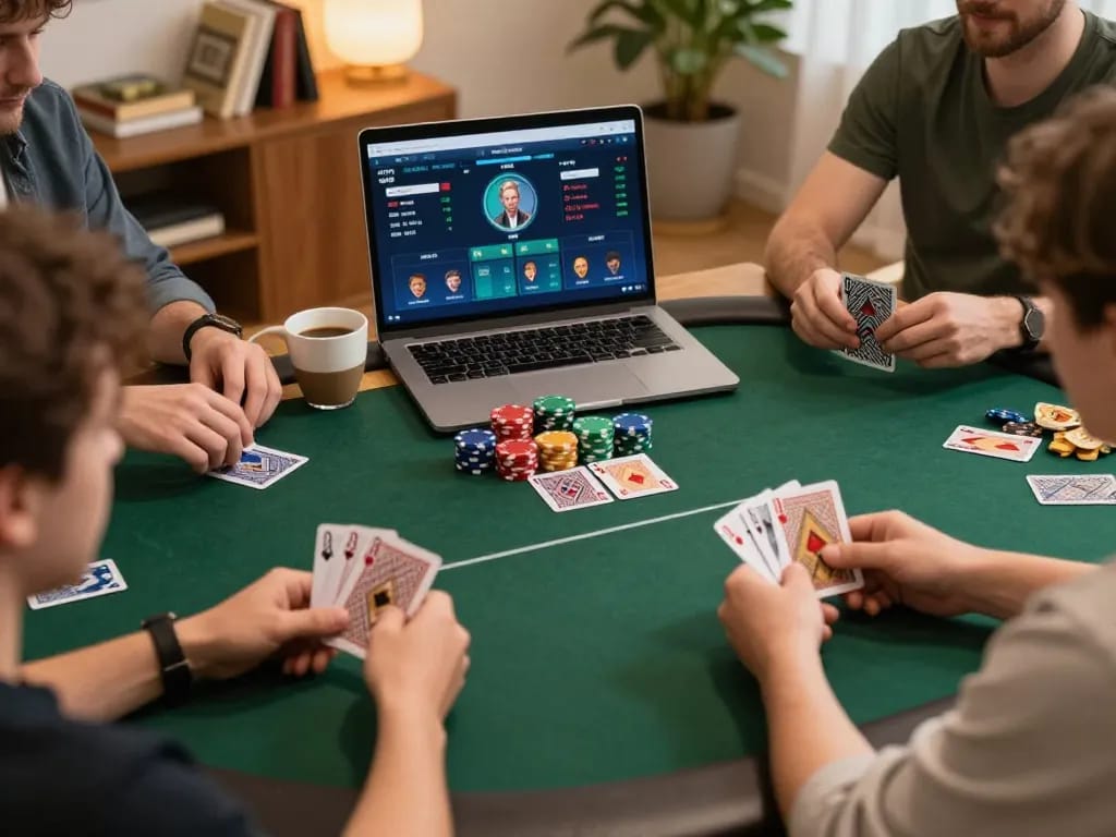 Engage in winning poker strategies with 79KING from the comfort of your home.