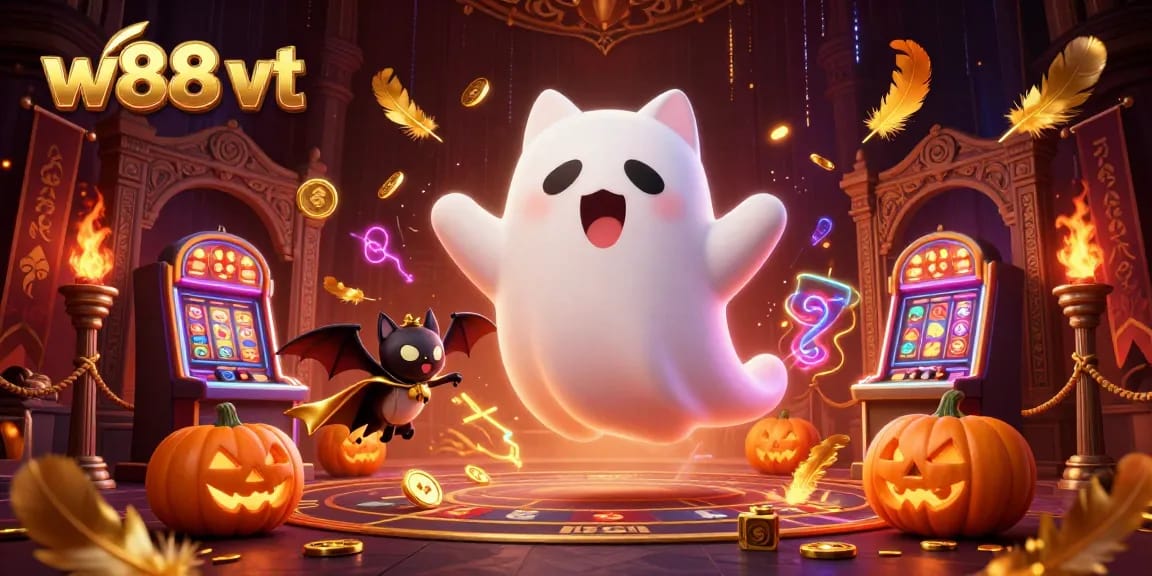 Các nhân vật dễ thương w88 vt tận hưởng những trò chơi casino đầy màu sắc và kiếm tiền với nhiều cơ hội trúng lớn.