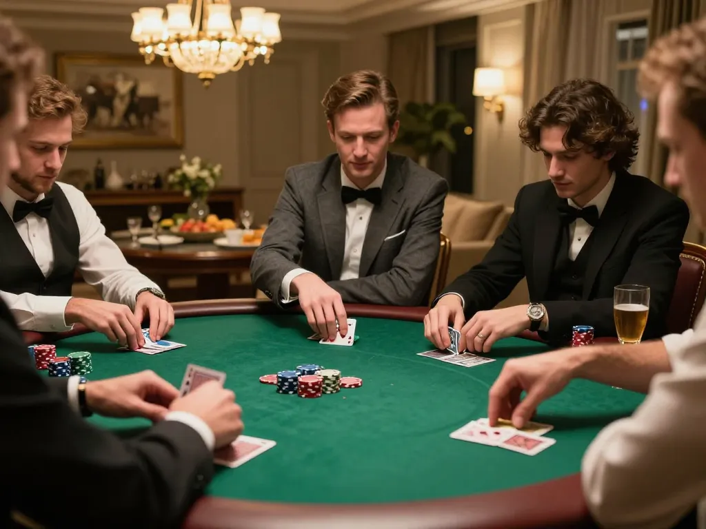 Experience strategic gameplay at https://cm888.mobi/ with a lively home poker night among friends