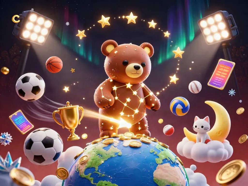 Experience the thrill of gaming with the vibrant scene of c 168 featuring cosmic characters and dynamic sports action.