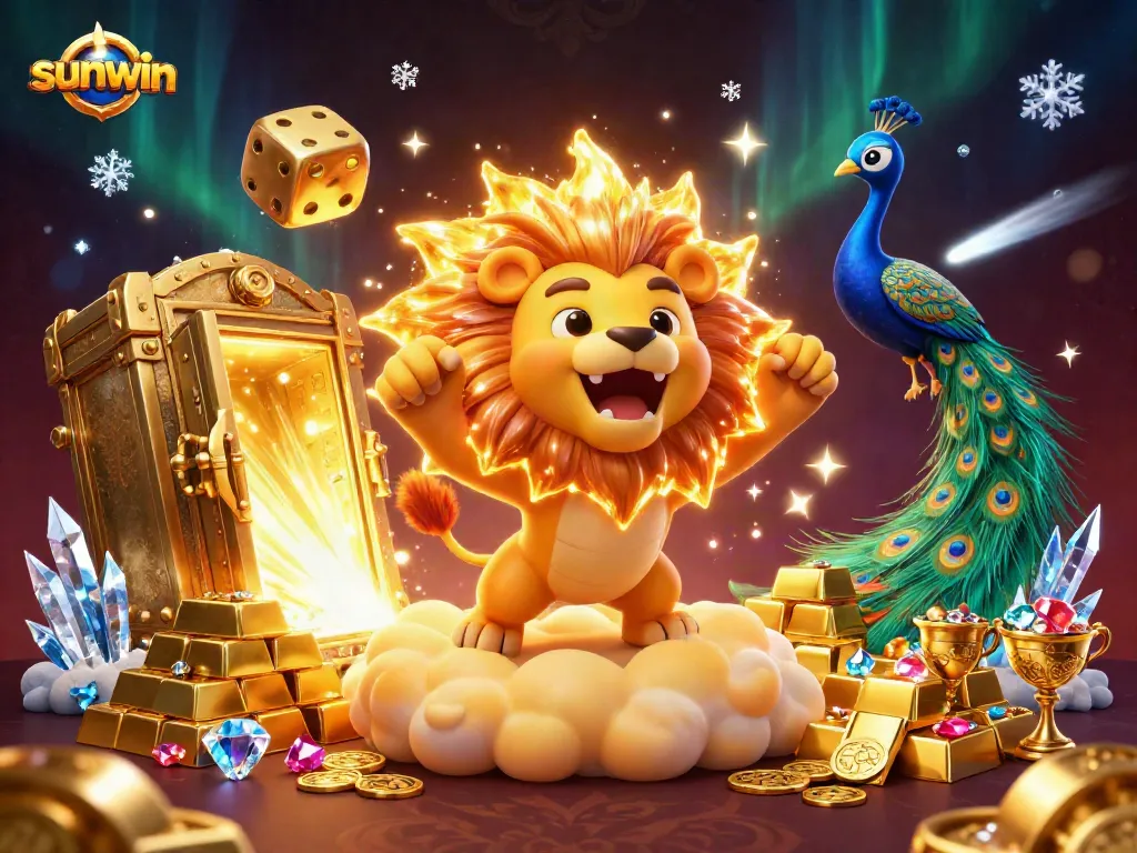 Experience the excitement of sunwin with captivating casino elements and radiant treasures.