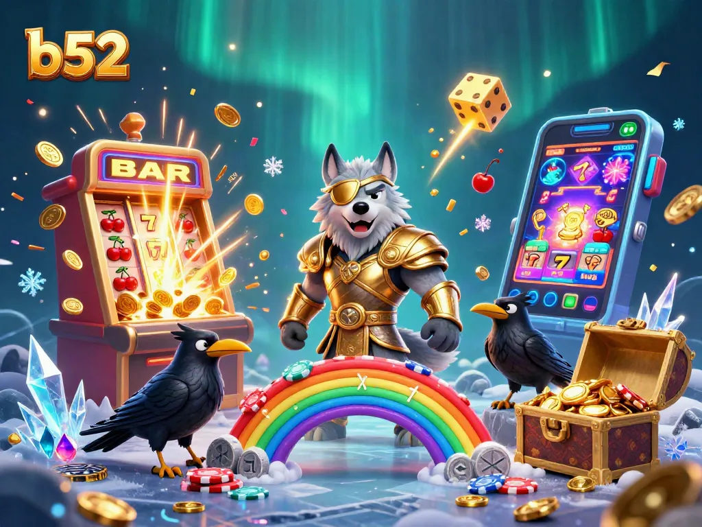 Experience thrilling gaming at b52 with Odin and ravens amidst exploding jackpots.