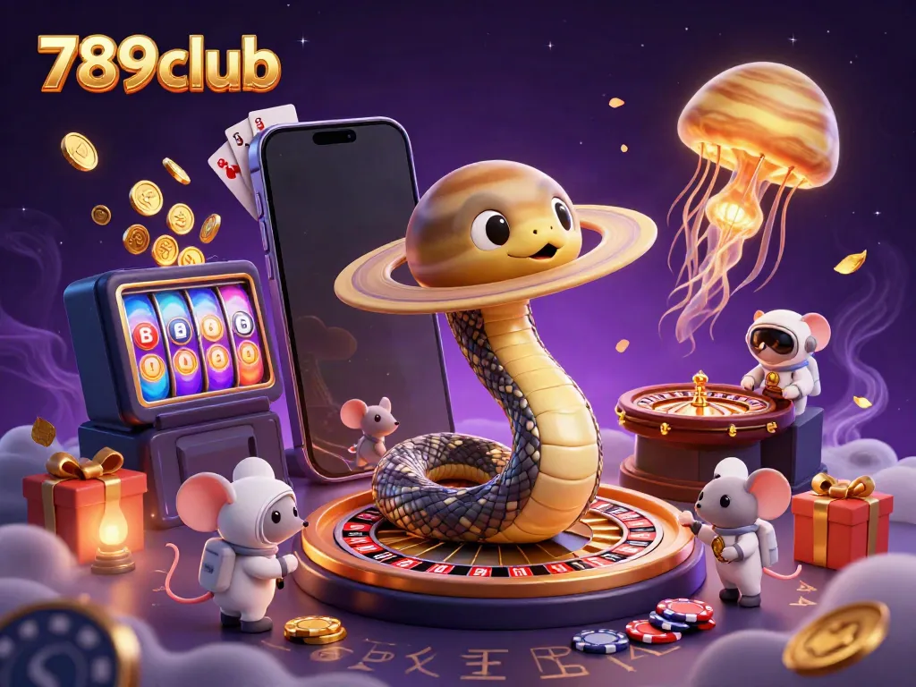 Explore 789club's thrilling roulette and gaming scene with dynamic characters and vibrant elements.