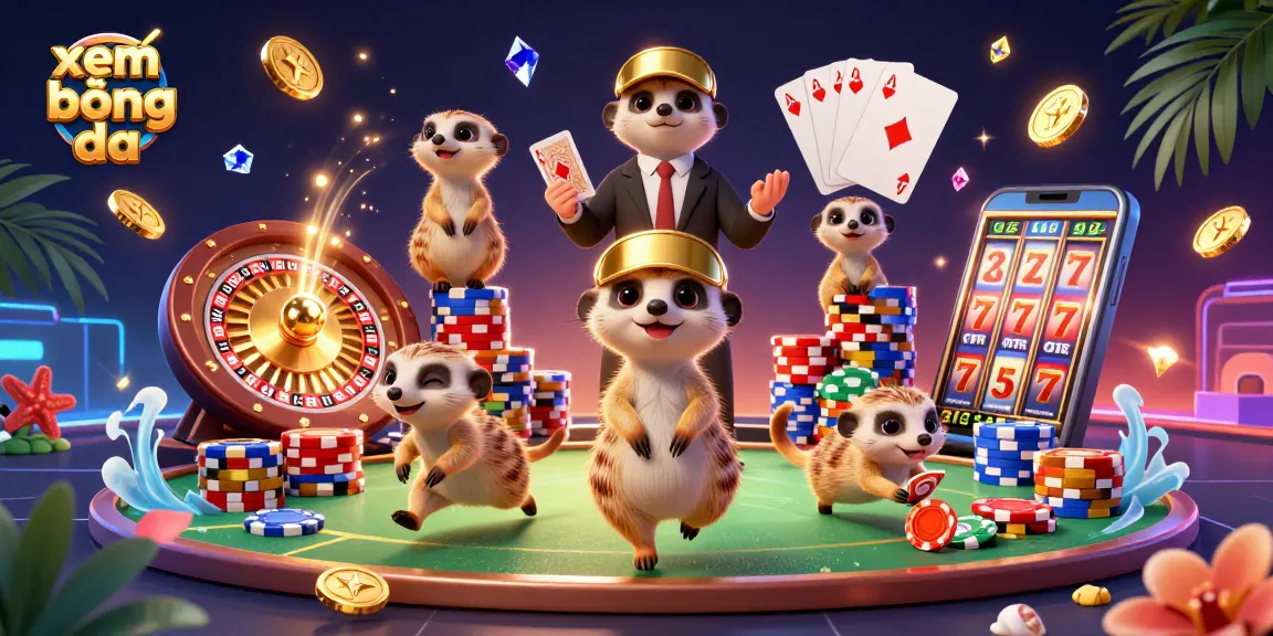 xem bóng đá bets and wins with lively meerkat casino operations in vibrant 3D