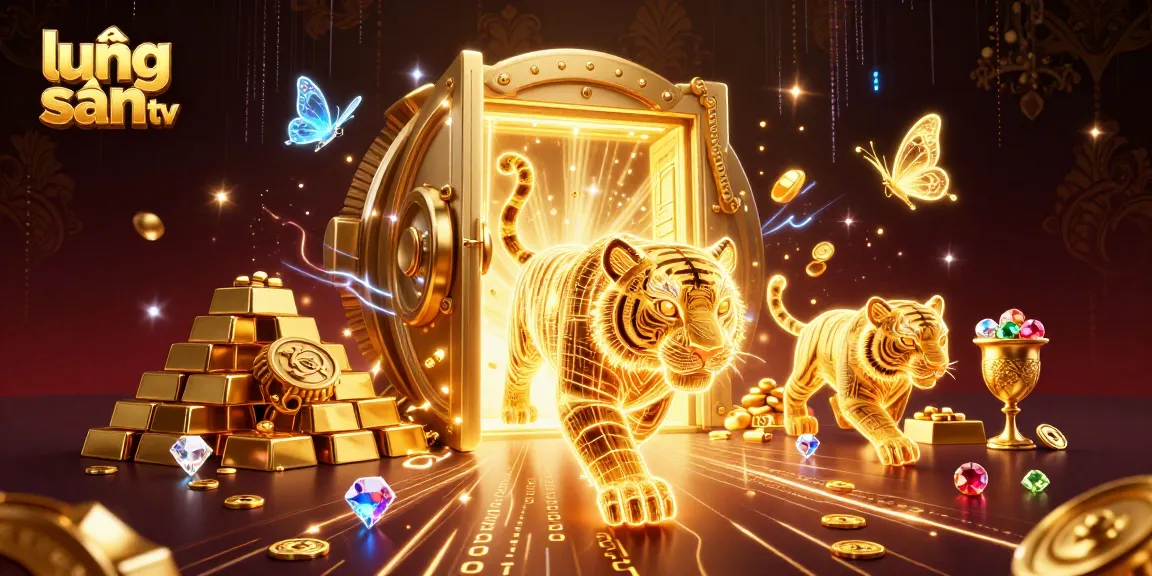 Experience vibrant winning moments with lương sơn tv's animated casino landscape, featuring golden treasures and dynamic characters.