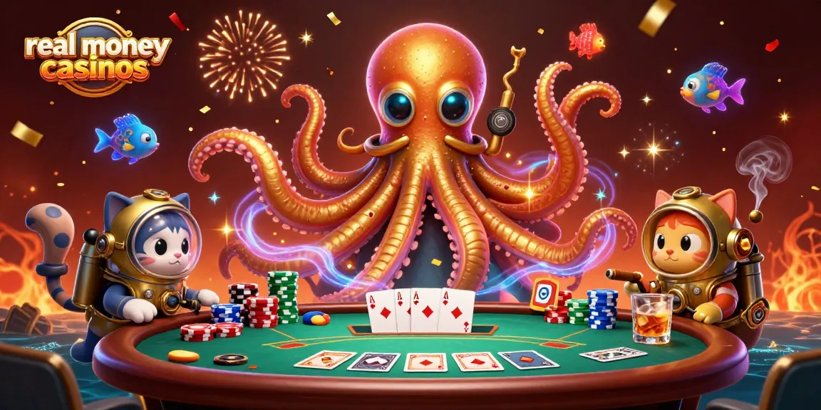 Play exciting games at real money casinos featuring captivating underwater elements.